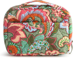 Vera Bradley Women's Featherweight Hanging Travel Organizer, Leaf Me Not Paisley2