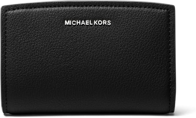 Michael Kors Womens Bryant Medium Zip Around Wallet Black One Size0