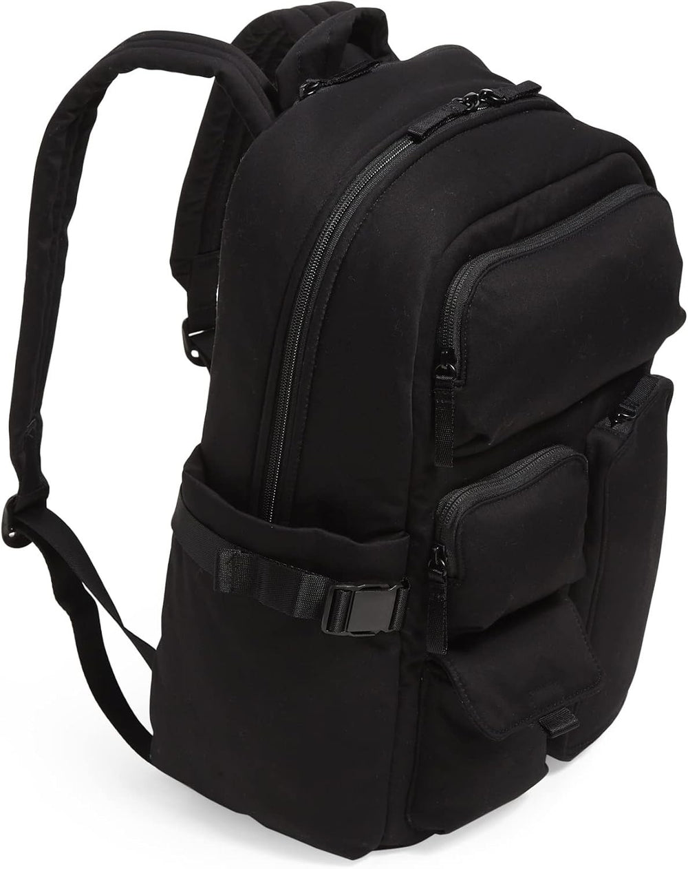 Vera Bradley Women's Cotton Utility Large Backpack, Black, One Size3