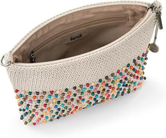 The Sak Women's Lumi Convertible Crossbody Ecru Multi Bead3