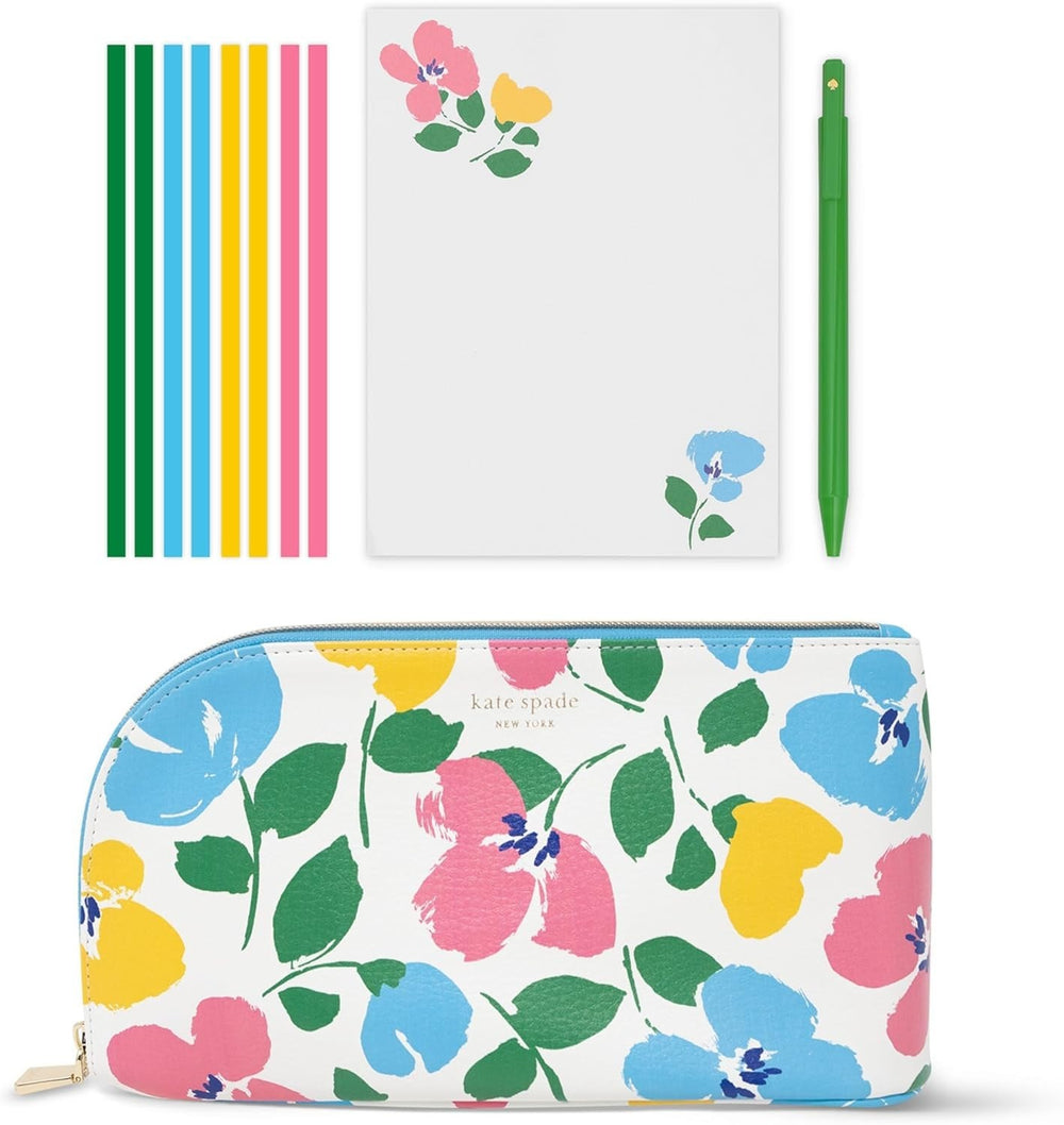 kate spade new york Desk Essentials Vegan Leather Pouch Set0