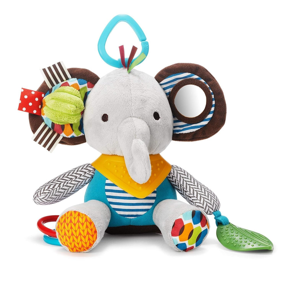 Skip Hop Bandana Buddies Baby Activity and Teething Toy Multi-Sensory Elephant0