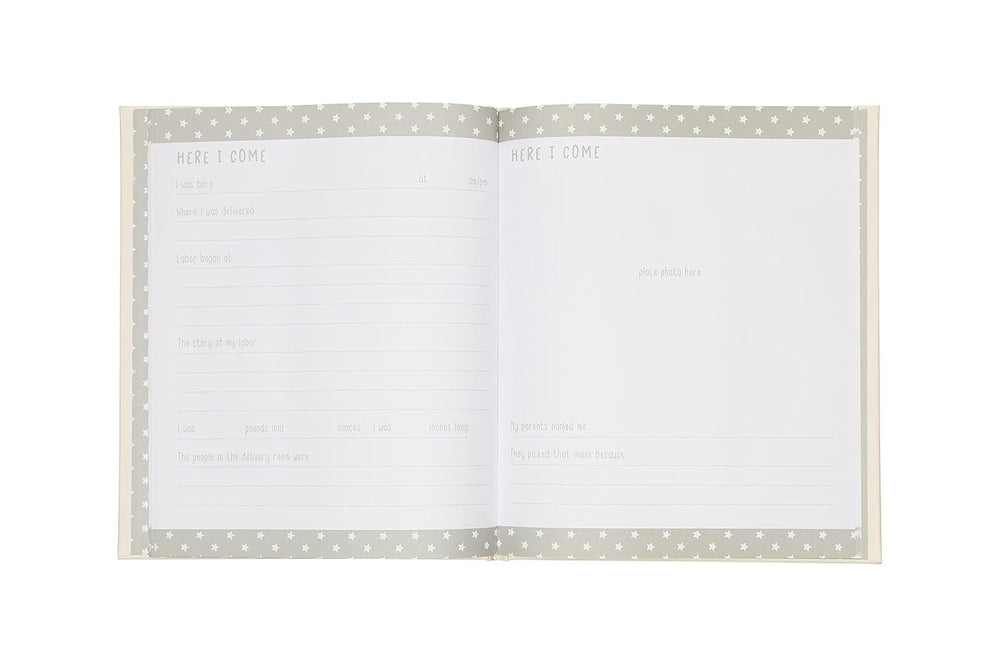 Kate & Milo Baby’s First Year Milestone Moment, Memory Journal Baby Book Rainbow5