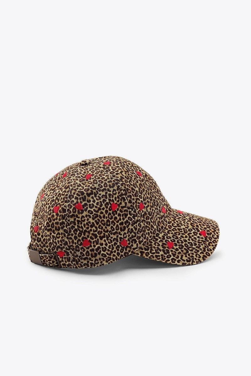 Zara Women's Animal Print Twill Cap O/S1