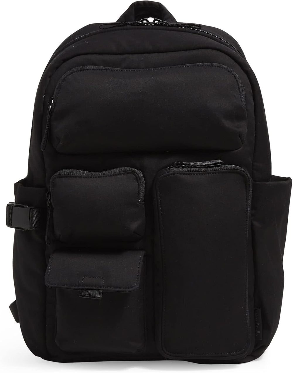 Vera Bradley Women's Cotton Utility Large Backpack, Black, One Size0