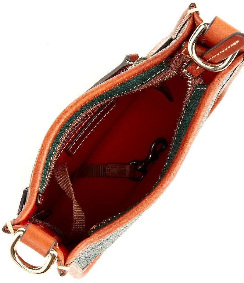 Dooney & Bourke Pebble Grain Forest Small Messenger Bag2
