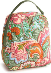 Vera Bradley Featherweight Large Lunch Bag, Leaf Me Not Paisley, One Size1