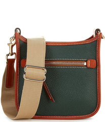 Dooney & Bourke Pebble Grain Forest Small Messenger Bag1