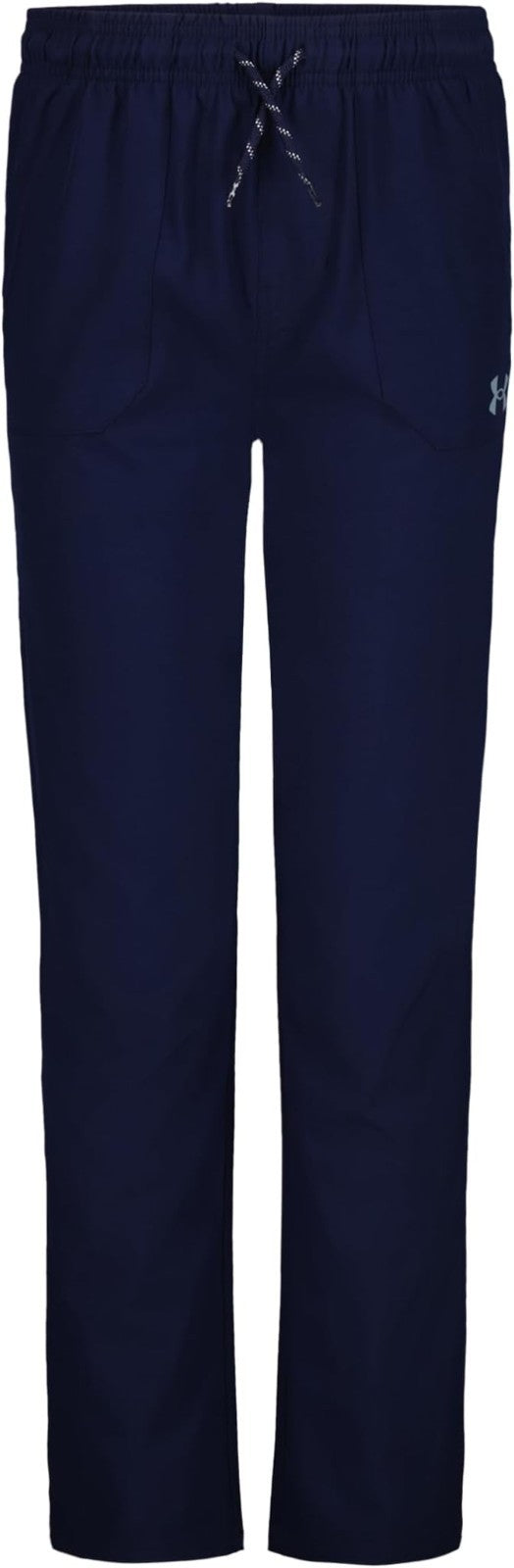 Under Armour Boys' Woven Tech Pants, 4-Way Stretch Fabric Midnight Navy YXL0