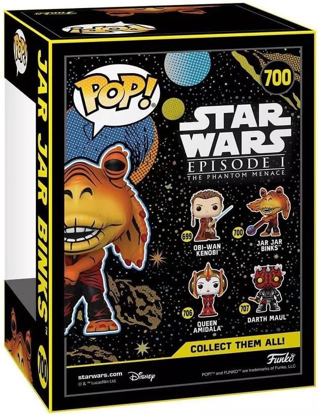 Funko Pop Star Wars Jar Jar Binks Special Edition ,7002