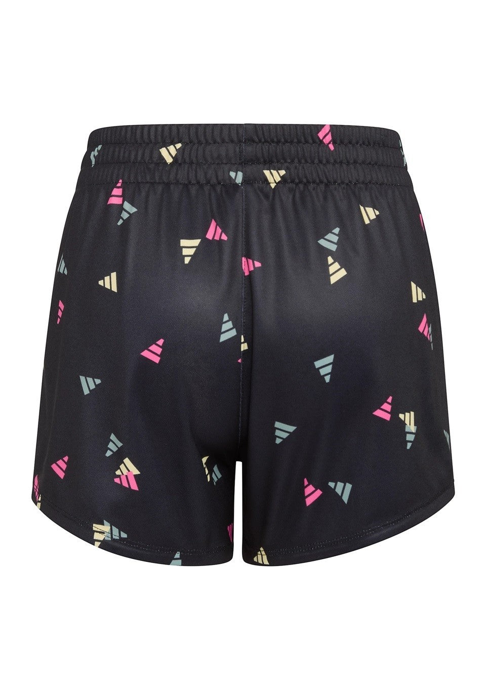 Adidas Girls 7-16 Elastic Waistband Printed No Side Seam Knit Shorts Large 141