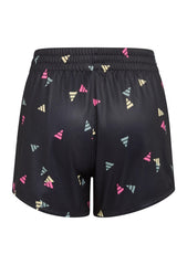 Adidas Girls 7-16 Elastic Waistband Printed No Side Seam Knit Shorts Large 141